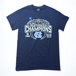 Blue 84 T Shirt Men S UNC Tar Heels 2017 National Champions NCAA Basketball NWT